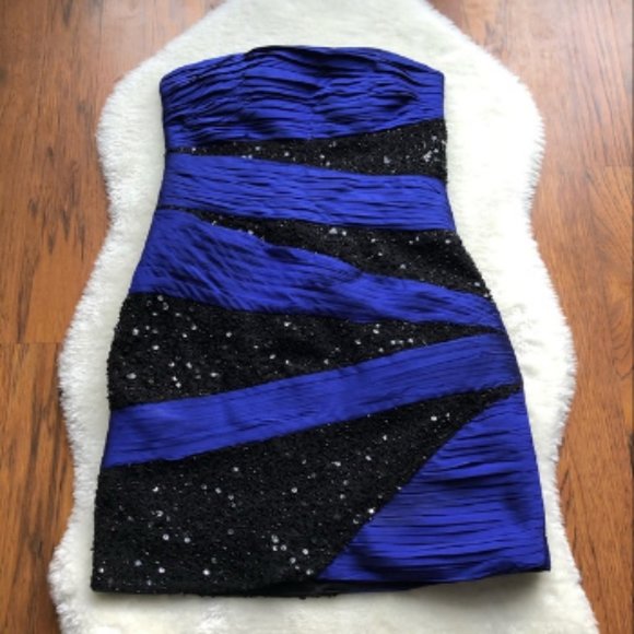 Alexia Admor Bandage Tube Dress in Violet XS - Picture 3 of 8